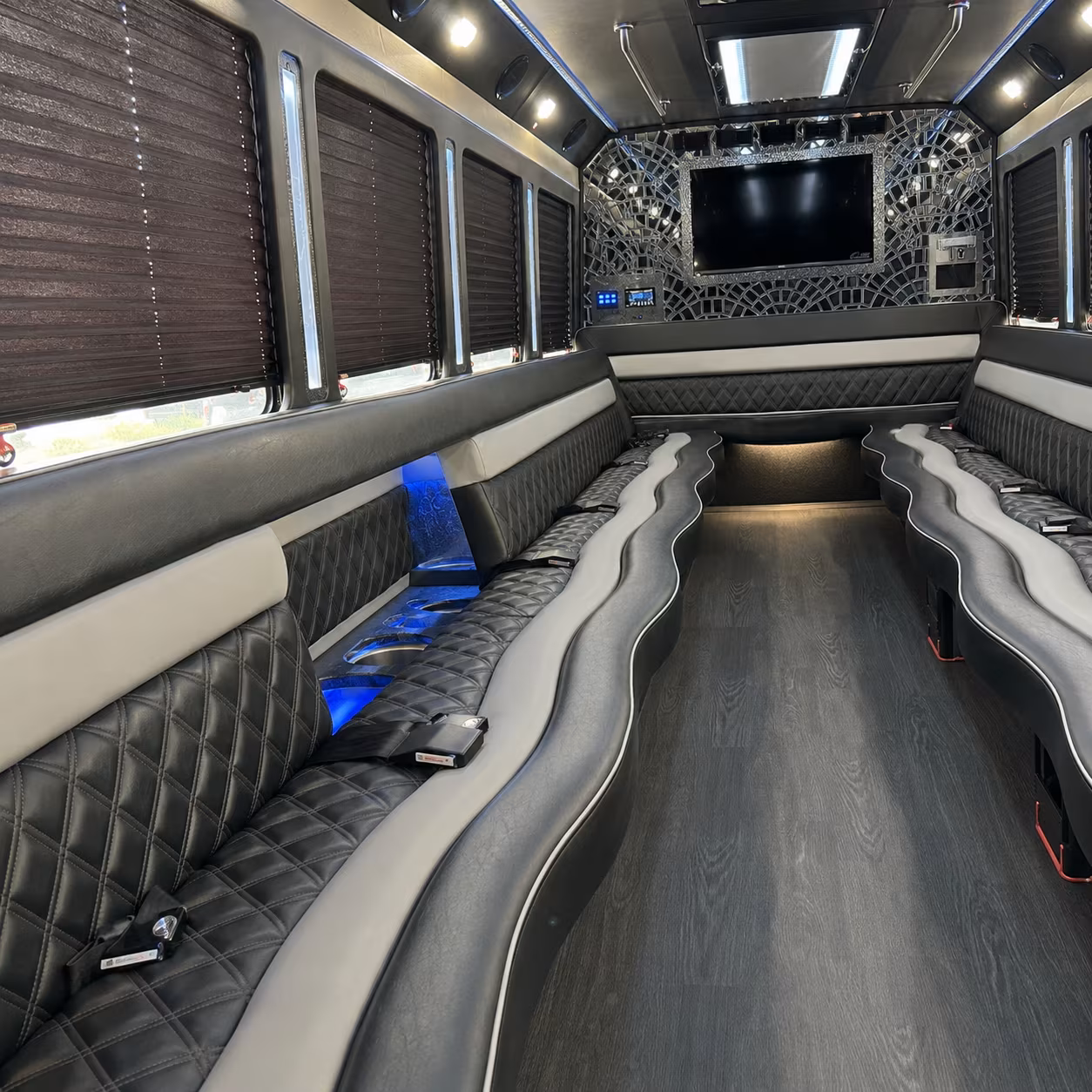 book a bus for midland prom photos dinner and the dance