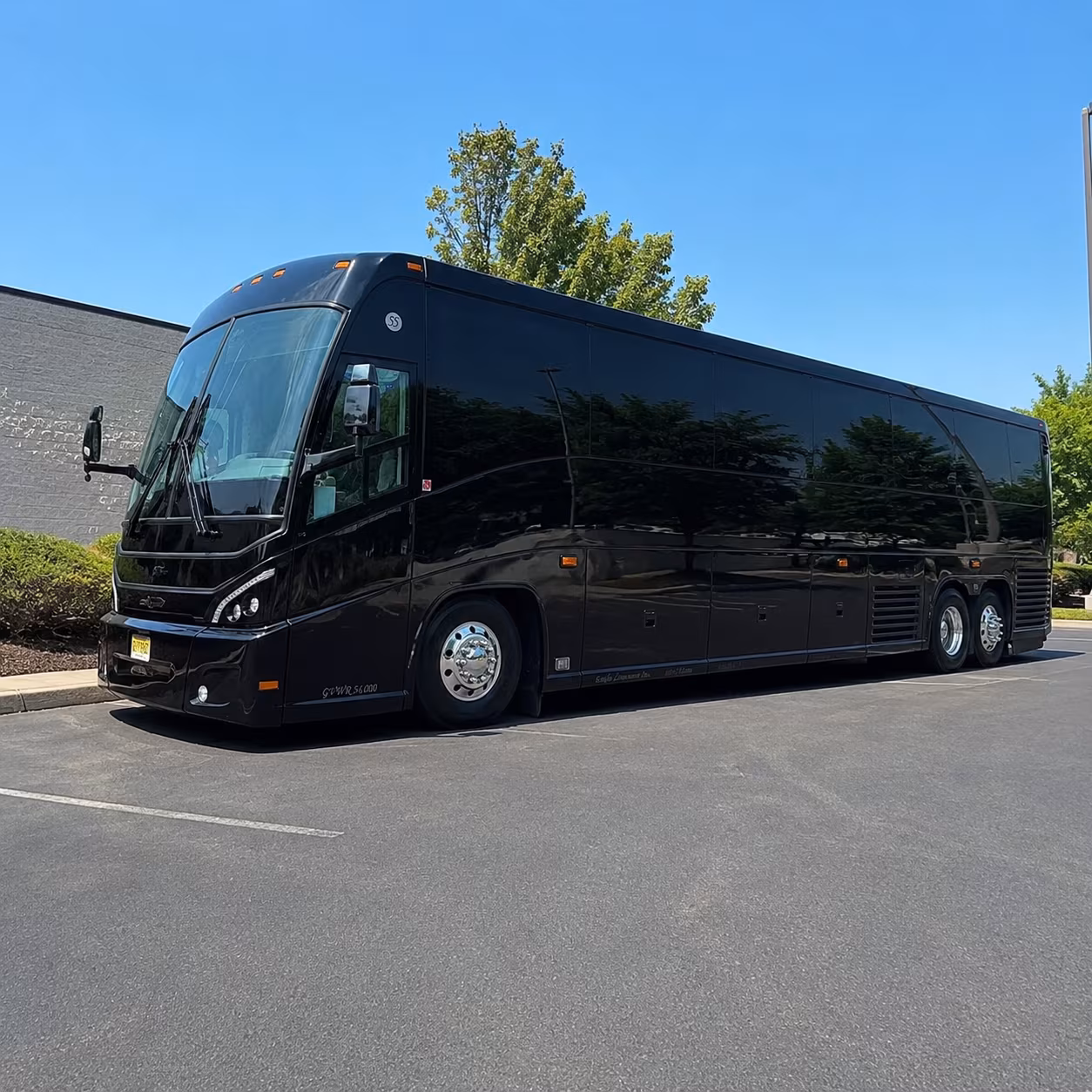 charter buses for midland ranch and outdoor wedding venues
