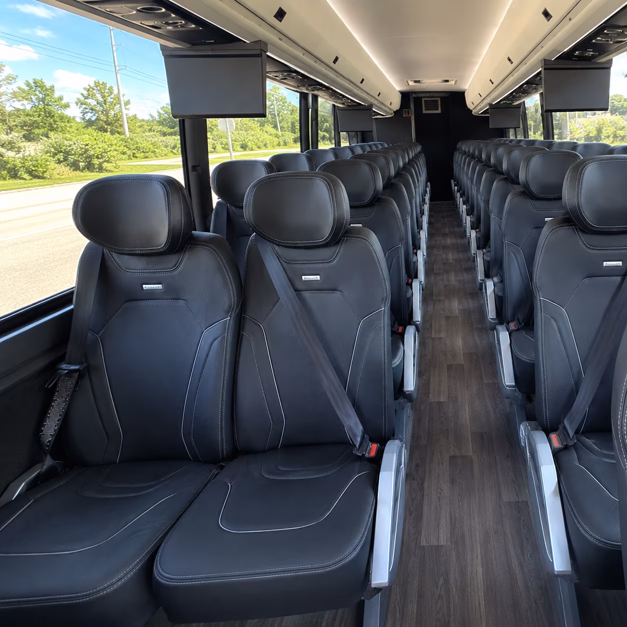 midland charter bus interior