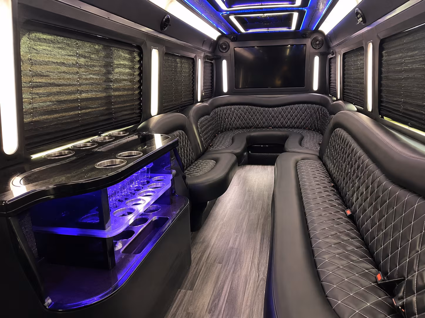 midland concert party bus rental