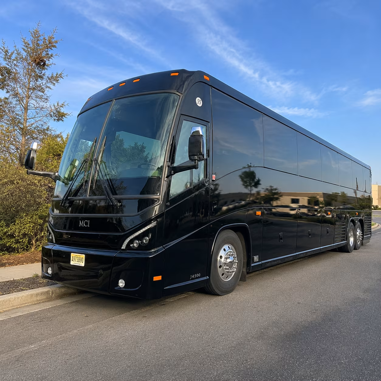 midland corporate charter bus rental
