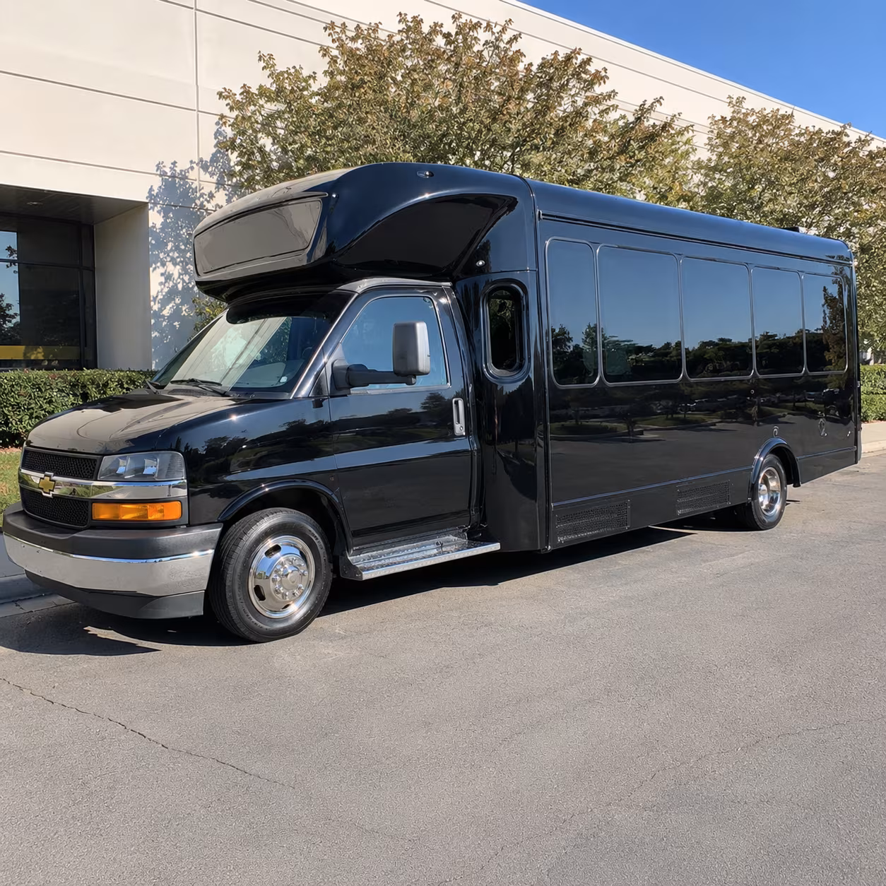 midland corporate party bus rental