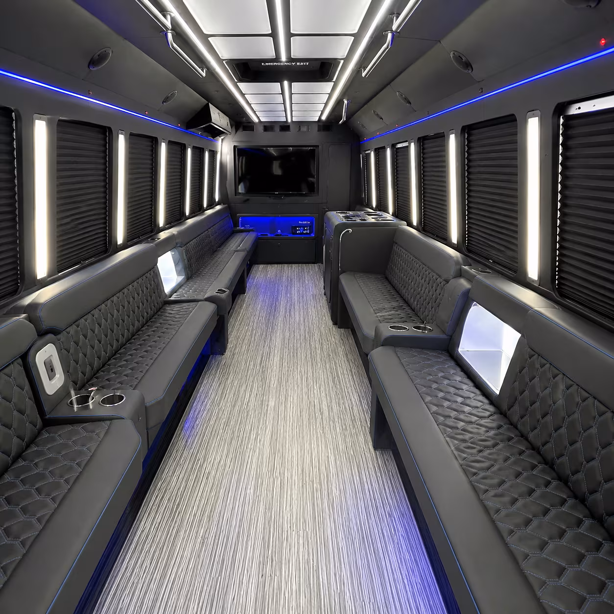 midland holiday party bus rental