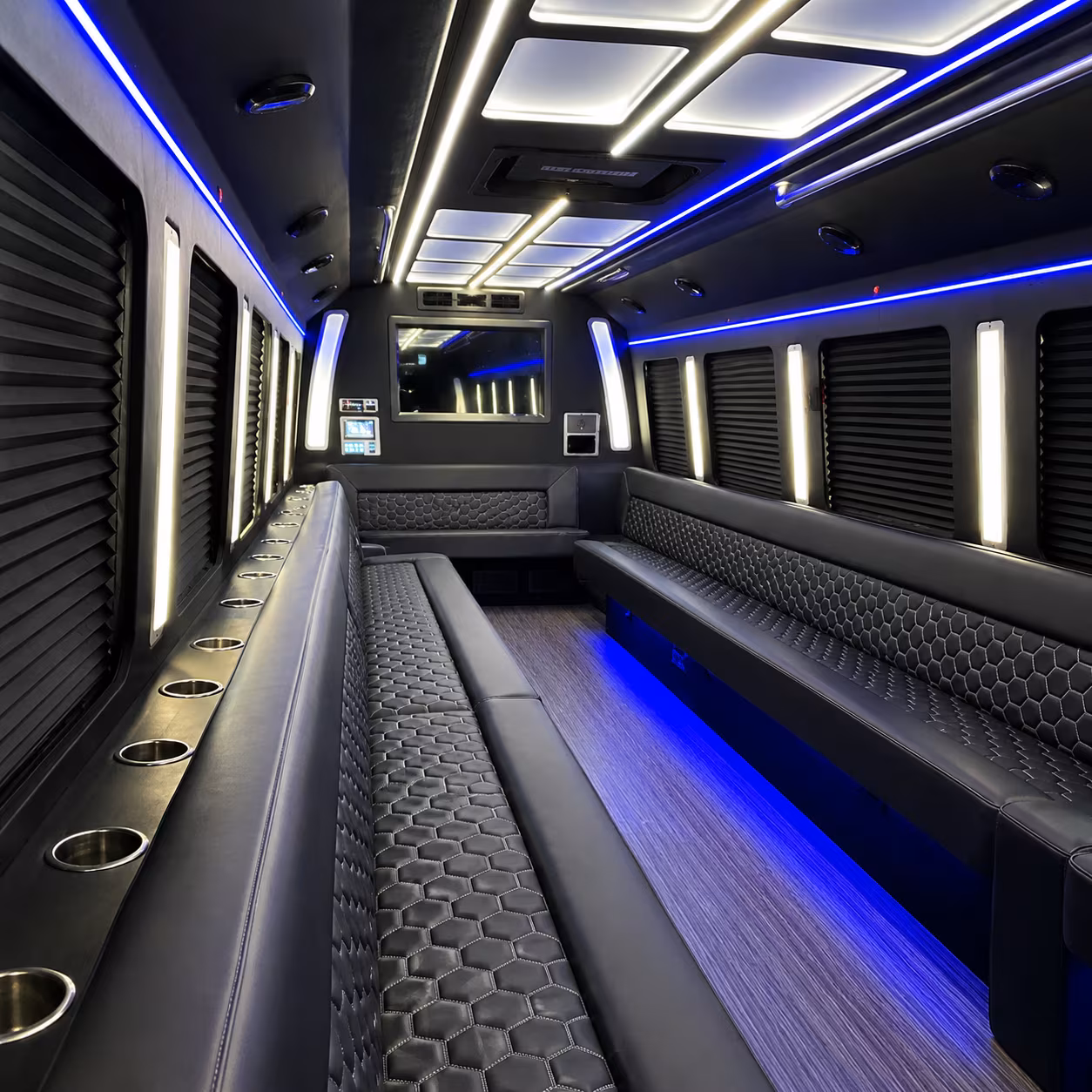 midland party bus inside