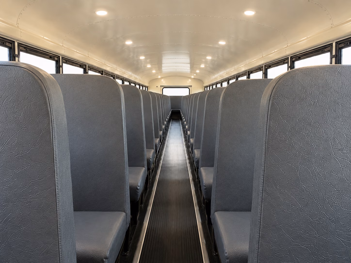 midland school bus inside