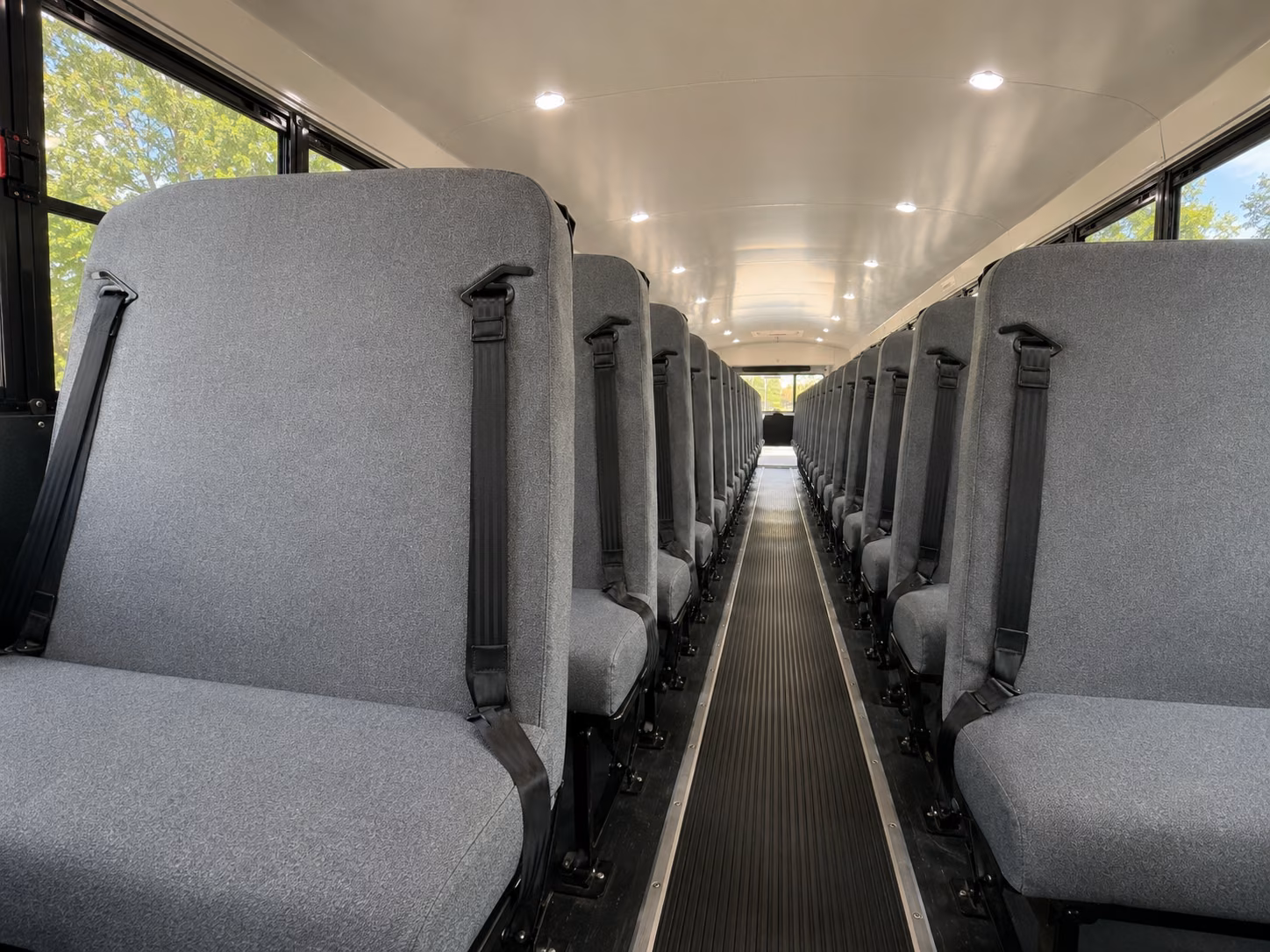 midland school bus interior