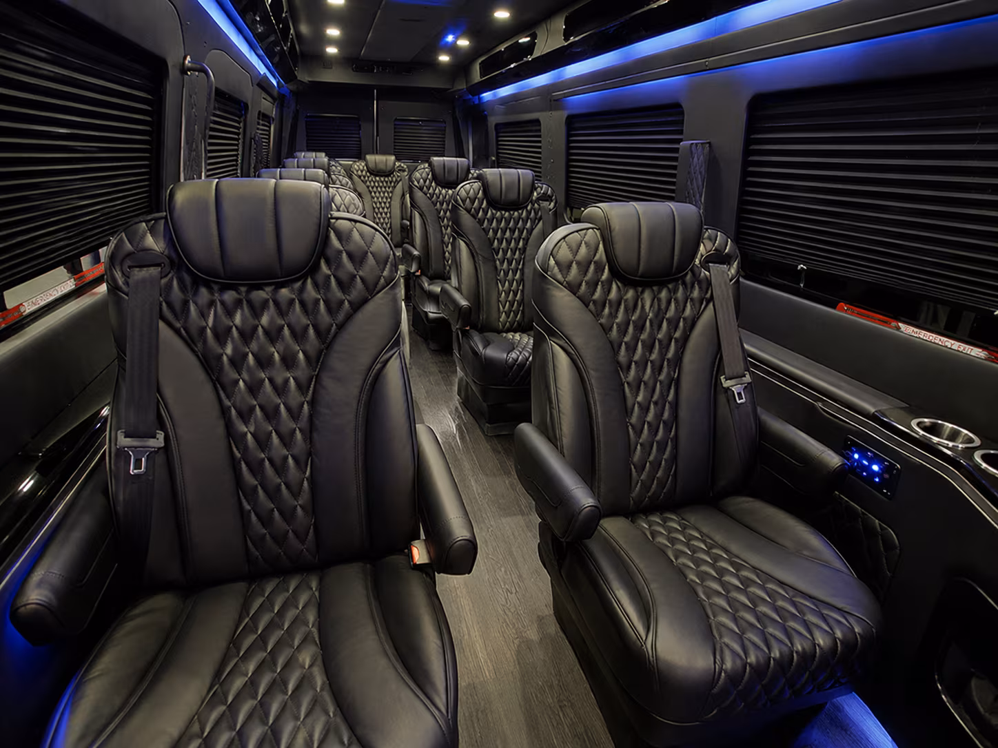midland sprinter van with driver inside