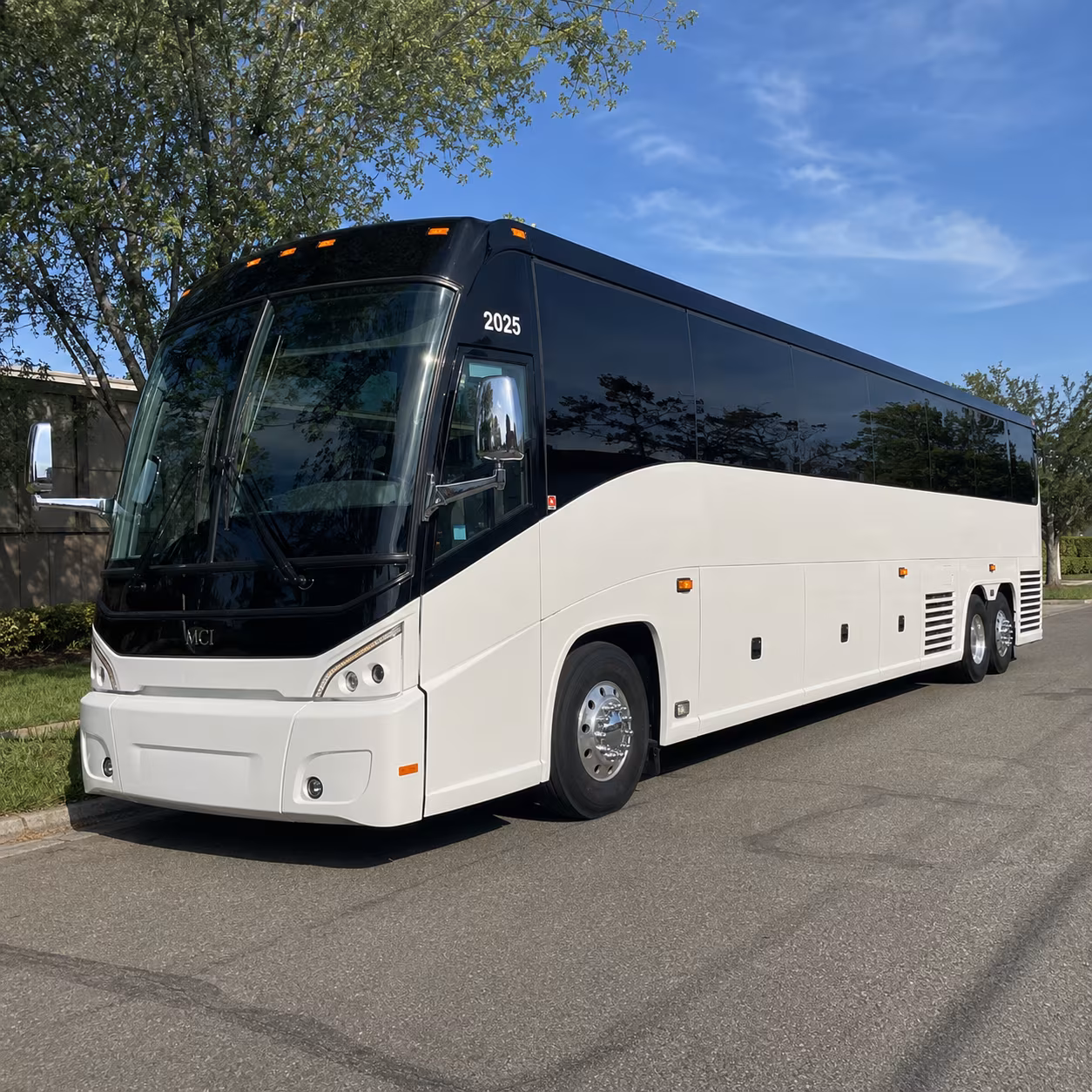 midland wedding charter bus rental